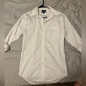 Men’s White Button up
